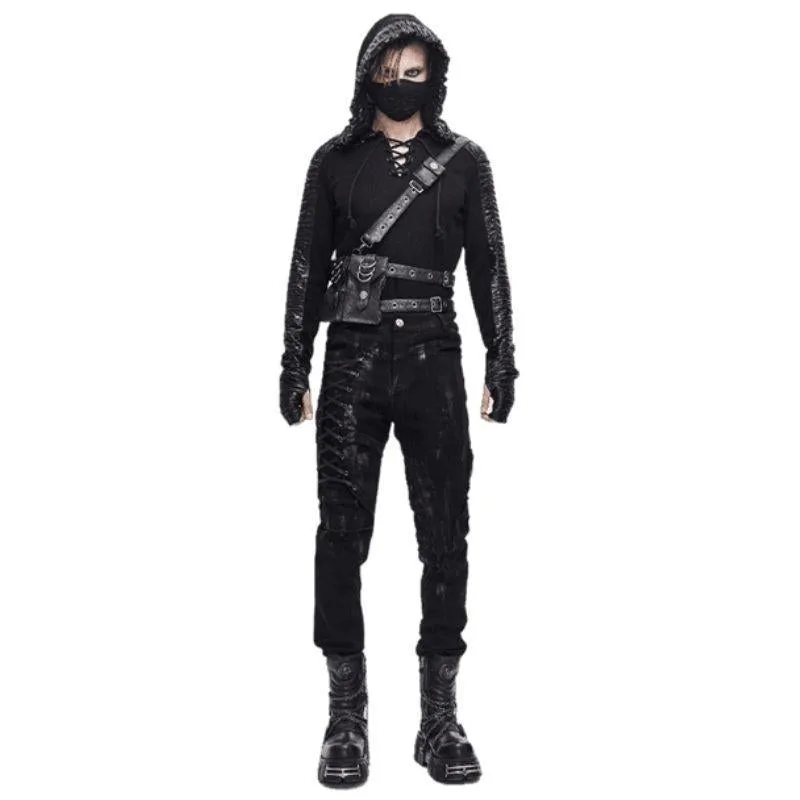 Bild 2 — Gotiska Steampunk-jeans för män