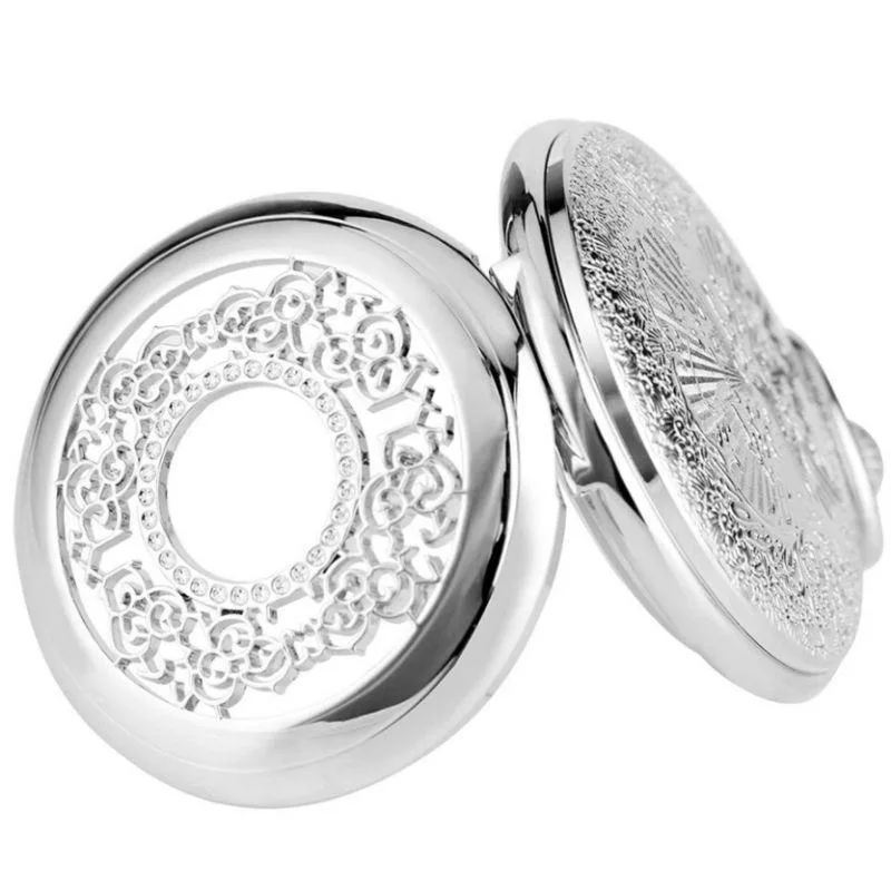 Bild 4 — Fickur med hängsmycke för kvinnor i Silver