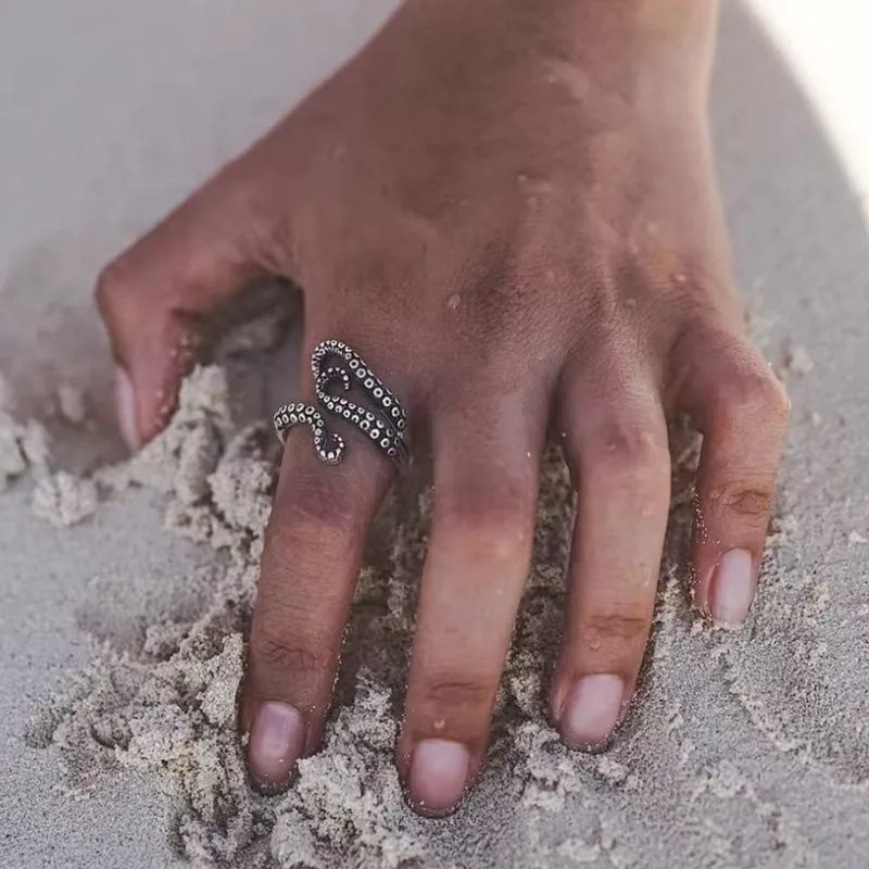 Bild 2 — Steampunk Kraken Ring