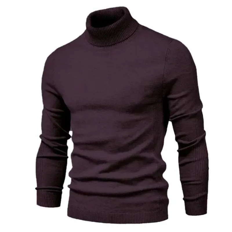 Bild 8 — Slim turtleneck tröja herr