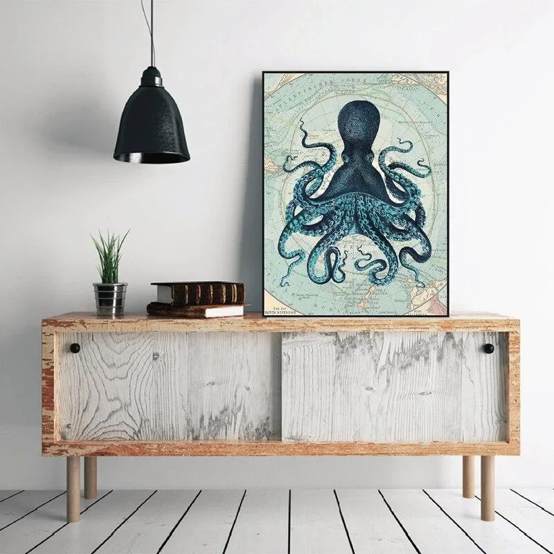 Kraken målning