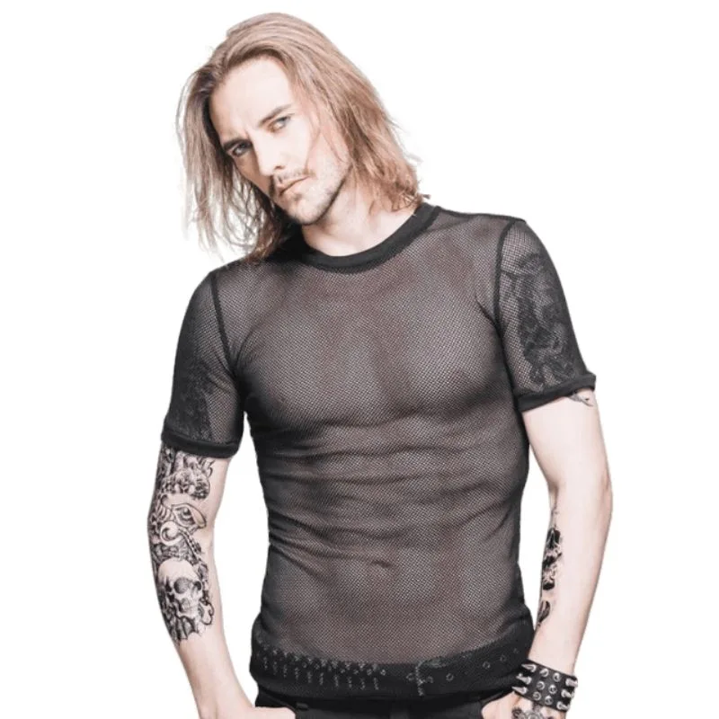Transparent T-shirt för män