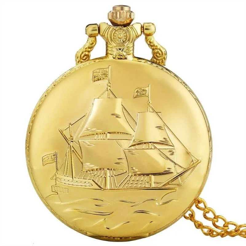 Steampunk Båt Fickur