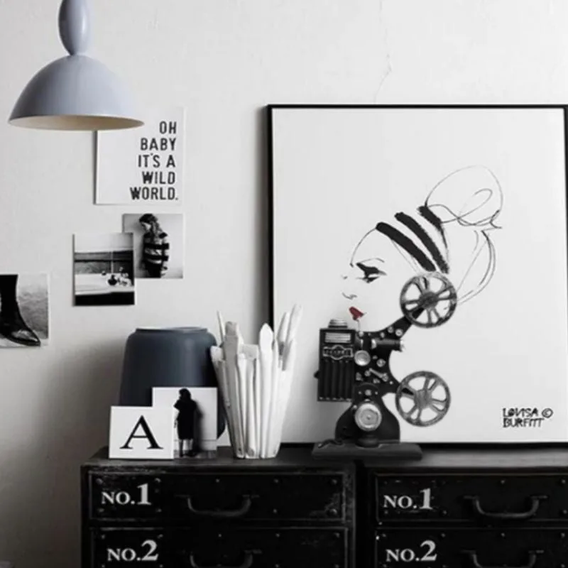 Bild 3 — Dekorativ filmprojektor