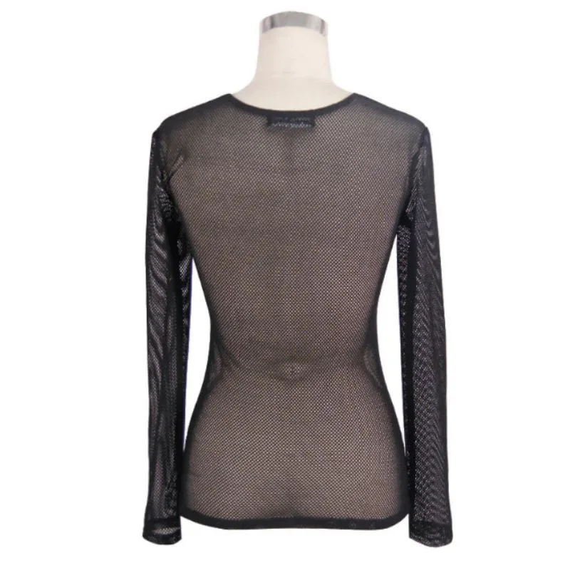 Bild 5 — Transparent Mesh T-shirt för kvinnor